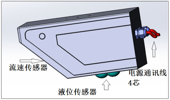 河道水位流速計(jì)產(chǎn)品結(jié)構(gòu)圖