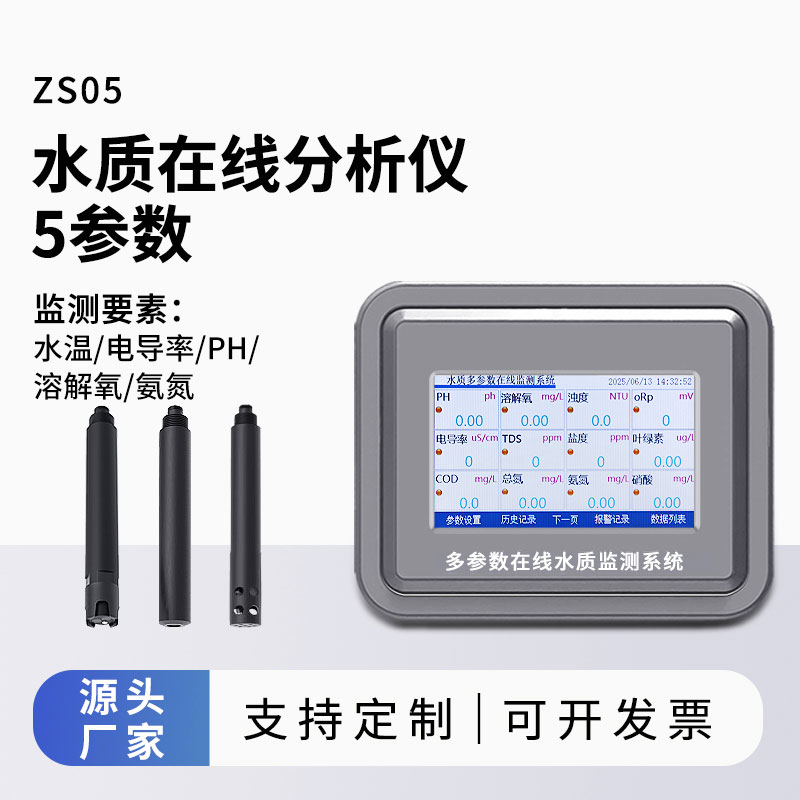 水質檢測系統(tǒng)的組成